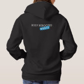 Lichaam opnieuw opgestarte zwarte hardware hoodie (Achterkant)
