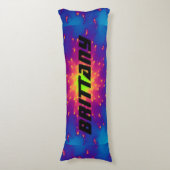 Lichaam Pillow Large Sunburst Star Explosion tye-k Lichaamskussen (Voorkant Verticaal)