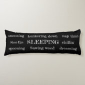 Lichaam Pillow-Sleep-time full body pillow-humous Lichaamskussen (Voorkant)