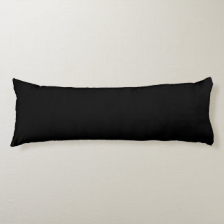 Lichaam Pillow - Solid Black en White Lichaamskussen