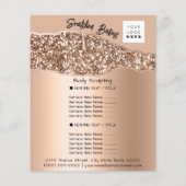 Lichaam Sculpting Beauty Hair Salon QR LOGO Tussen Flyer (Achterkant)