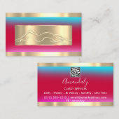 Lichaam Slupende SPA-code Logo rokerblauw rood gou Visitekaartje (Voorkant / Achterkant)