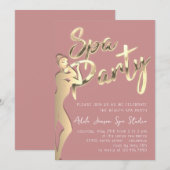 Lichaam SPA Direct Download Gold Roos Kaart (Voorkant / Achterkant)