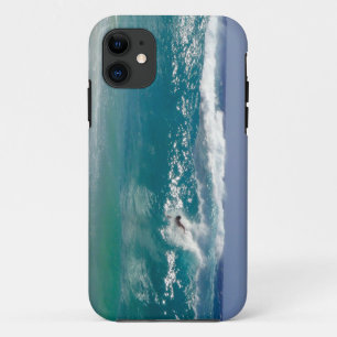 Lichaam Surfende zandstrand iPhone 11 Hoesje