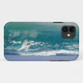 Lichaam Surfende zandstrand Case-Mate iPhone Case (Achterkant (horizontaal))