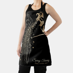 Lichaam Tan Spray glitter sterren make-up Schort