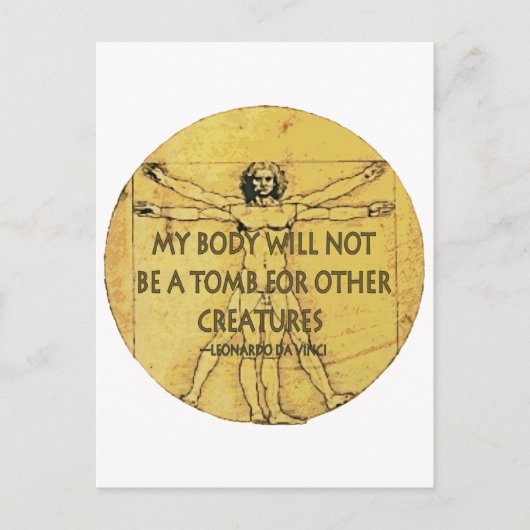 Lichaam Tomb Briefkaart (Voorkant)