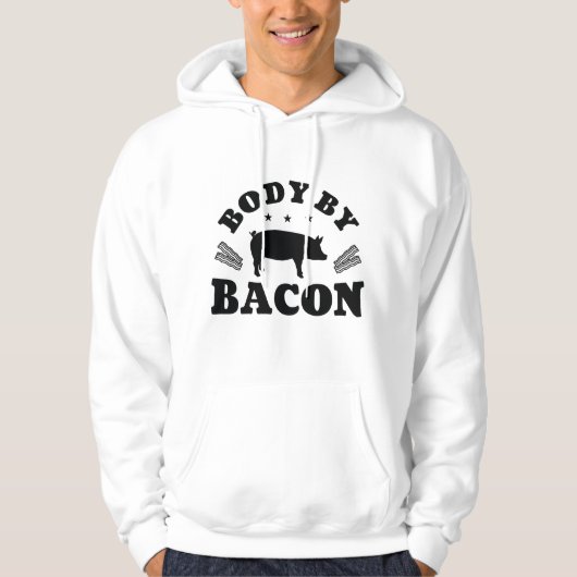 Lichaam van Bacon Hoodie (Voorkant)