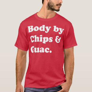 Lichaam van chips en Guacamole Avocado T-shirt