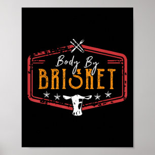 Lichaam van de achtertuin Cookout Bbq Grill Pitmas Poster