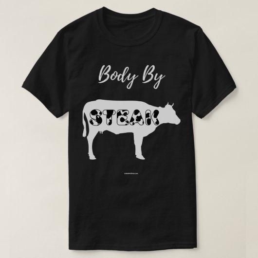 Lichaam van de steak-keto-koolstofarme krabben t-shirt (Design voorkant)