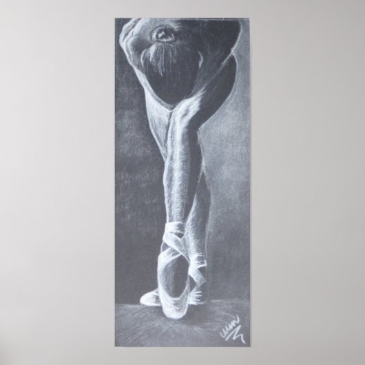 Lichaam van een danseres poster (Voorkant)