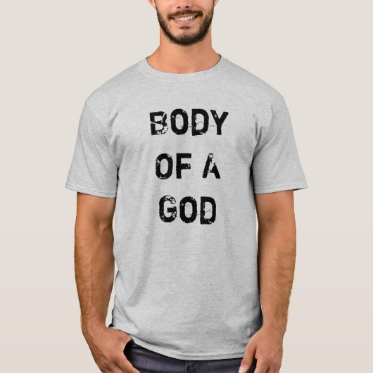 Lichaam van een God T-shirt (Voorkant)