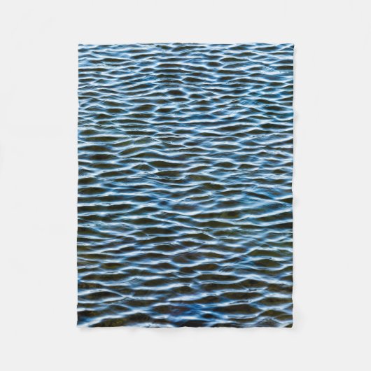 Lichaam van het water overdag fleece deken (Voorkant)