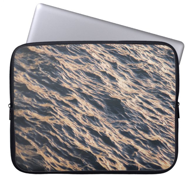 Lichaam van het water overdag laptop sleeve (Voorkant)
