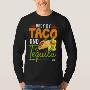 Lichaam van Tacos en Tequila Mexican Cinco de Mayo T-shirt