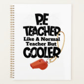 Lichaambewegingsdocent, net als een gewone docent planner (Voorkant)