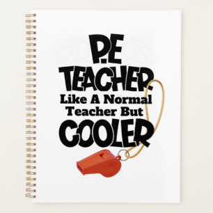 Lichaambewegingsdocent, net als een gewone docent  planner