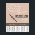 Lichaamcontouren en lichaamsplinters weg flyer<br><div class="desc">Lichaamcontouren en lichaamssculpatie voor massagetherapist - Houtbehandelingsbrochures met vrije scheur</div>