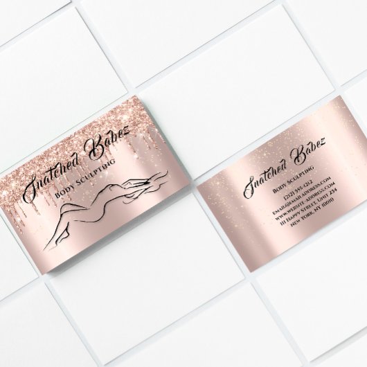 Lichaamsbedekking Confetti van het Massage Roos Lo Visitekaartje