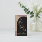 Lichaamsbedekking contourverstuiver visitekaartje (Staand voorkant)