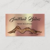 Lichaamsbedekking schoonheidsmiddel Massage QE COD Visitekaartje (Voorkant)