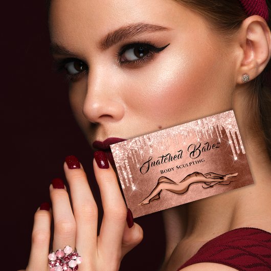 Lichaamsbedekking schoonheidsmiddel Massage QE COD Visitekaartje