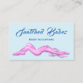 Lichaamsbedekking schoonheidsmiddel massage QRCODE Visitekaartje