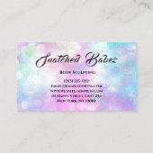 Lichaamsbedekking schoonheidsplak Logo Massage Spa Visitekaartje (Achterkant)