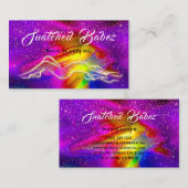 Lichaamsbedekking van het Massage Spa Holograaf G Visitekaartje (Voorkant / Achterkant)
