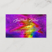 Lichaamsbedekking van het Massage Spa Holograaf G Visitekaartje (Achterkant)