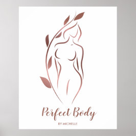 Lichaamsbedekking Wellness Cosmetics Beauty Spa Bu Poster