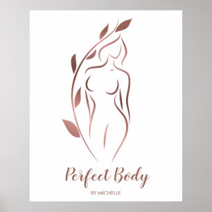 Lichaamsbedekking Wellness Cosmetics Beauty Spa Bu Poster