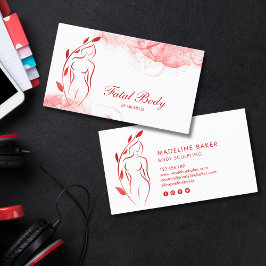 Lichaamsbedekking Wellness Cosmetics Beauty Spa Bu Visitekaartje