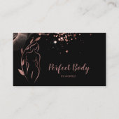 Lichaamsbedekking Wellness Cosmetics Beauty Spa Visitekaartje (Voorkant)