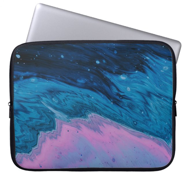 Lichaamsbeeld van het water laptop sleeve (Voorkant)