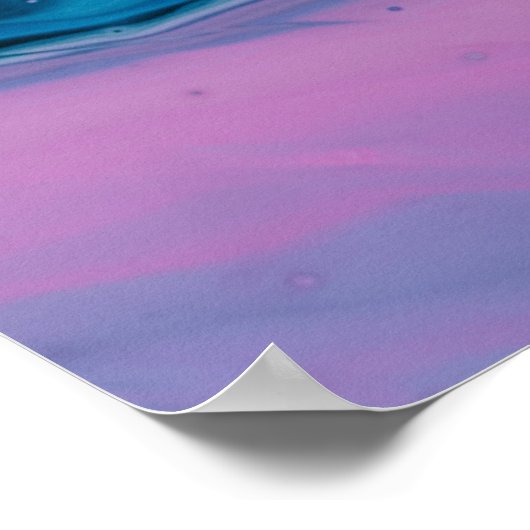 Lichaamsbeeld van het water poster (Hoek)