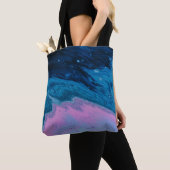 Lichaamsbeeld van het water tote bag (Dichtbij)