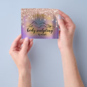 Lichaamsbeschietingen Roos Wellness Flyer (Hand)