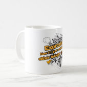 Lichaamsbeweging? Koffiemok (Voorkant links)