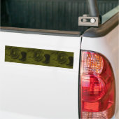 Lichaamsbouw Fitness potlood schets Bumpersticker (Op Truck)