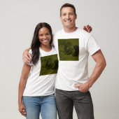 Lichaamsbouw Fitness potlood schets T-shirt (Unisex)