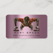 Lichaamsbouw fitness Roos sloop Visitekaartje (Voorkant)