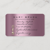 Lichaamsbouw fitness Roos sloop Visitekaartje (Achterkant)