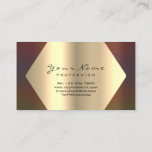 Lichaamsbouw - fitness - scassing van SPA Gold Visitekaartje (Achterkant)