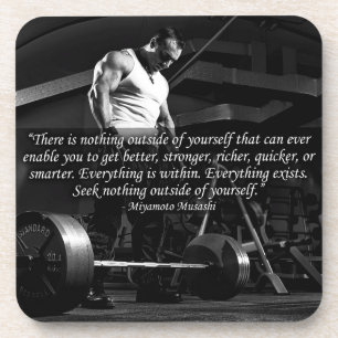 "Lichaamsbouw" Motivatie Drankjes Onderzetter