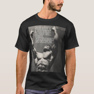 "Lichaamsbouw" Motivatie T-shirt