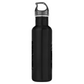 "Lichaamsbouw" Motivatie Waterfles (Achterkant)