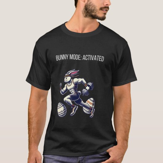 Lichaamsbouw Pasen T-shirt (Voorkant)
