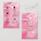 Lichaamsbutter applicatiegids legant glam Busin Visitekaartje (Voorkant / Achterkant)